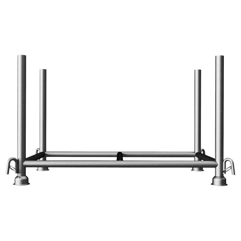 Stapelpalette und Lagergestell mit Füllmaß 1300 x 700 x 700 mm – Bild 3