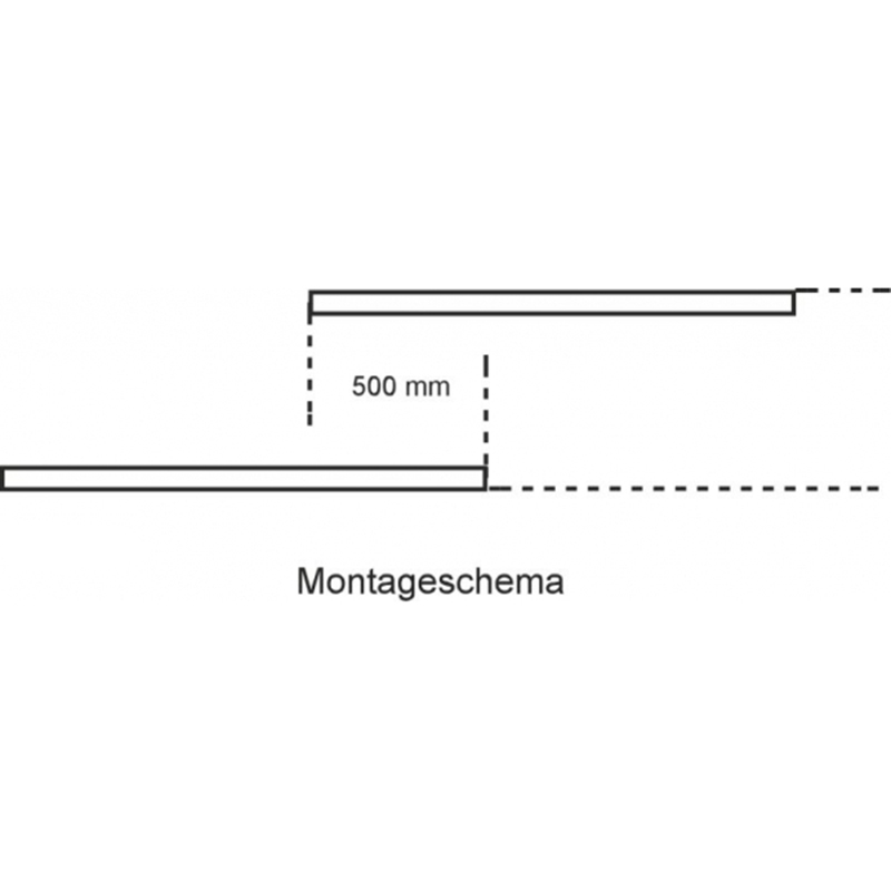 Wegesperren feststehend aus Vierkantrohr als Rahmen geschweißt, 3 Breiten, Knieholm – Bild 4